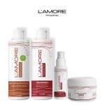 ערכת לשיער יבש עד חלק+שמפו למניעת נשירה